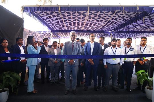 Eröffnungszeremonie des Testcenters in Bangalore.(Bild:  Qlar)