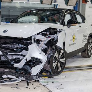 ... und den Volvo C40 Recharge.(Bild:  Euro-NCAP)