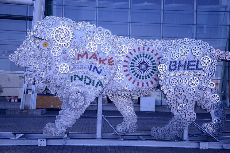 Das Messe-Partnerland Indien präsentiert Löwenstärke auf seine Weise. (Foto: Stefanie Michel)