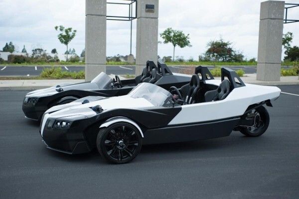 Der Torq Roadster: das elektrisch angetriebene Trike mit 300 kW könnte in einem Batman-Film mitspielen (Epic Electric Vehicles)