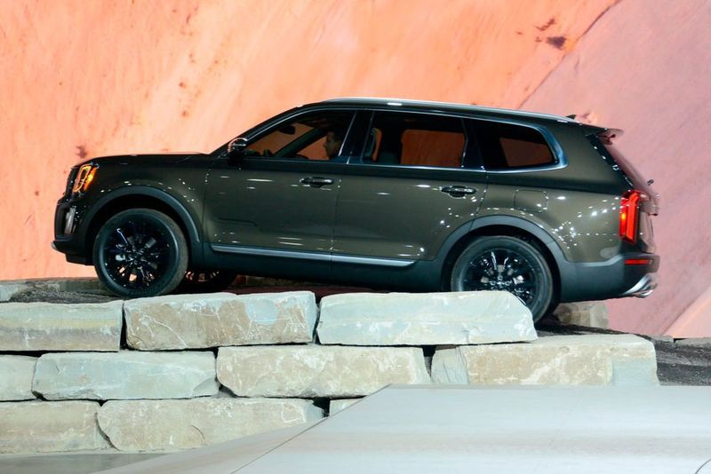 Auf der Messe hatten zahlreiche Dickschiffe ihre Premiere, etwa der Kia Telluride. (NAIAS)