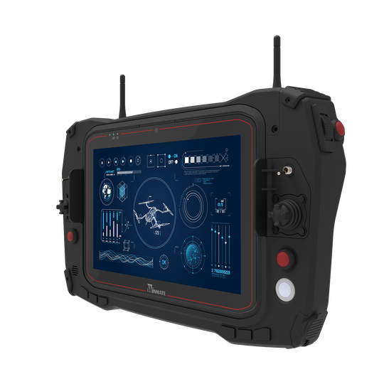 The G101TG ground control station offers low latency with hardware-based IT security and OPAL SSDs for encrypted data storage.  (Image:  TL Electronic GmbH)