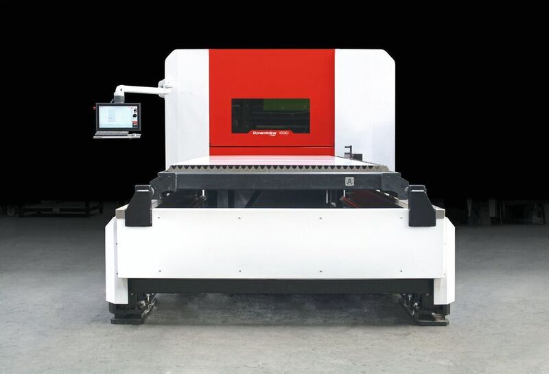 Die Dynamicline-Maschine von TCI Cutting schneidet in der Version mit 8-kW-Laser bis zu 30 mm dickes Material. Sie beschleunige mit satten 3 g, positioniere außerdem besonders dynamisch und präzise mit 0,03 mm/m. (TCI Cutting)