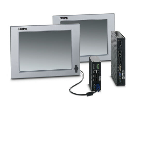 Box-PCs aus der Produktfamilie Valueline mit abgesetztem Monitor. (Archiv: Vogel Business Media)