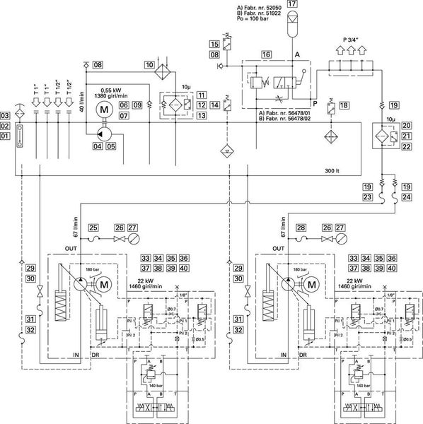 4 das Größere der beiden Hydrauliksysteme, die von Eaton für die Ausstattung der Stabilisatoren des Katamarans geliefert wurden. Hier sind die beiden Axialkolbenpumpen PVM 045 mit einem Druckregler mit zwei einstellbaren, elektrisch gesteuerten Drücken abgebildet. (Archiv: Vogel Business Media)