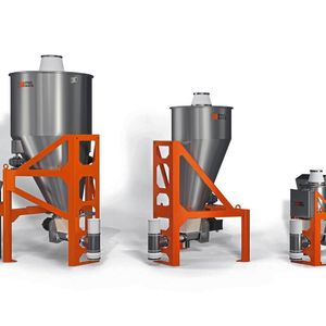 Die neue gravimetrische ProRate Plus Dosierlinie ist eine zuverlässige, leistungsstarke und effiziente Lösung für einfache Dosieranwendungen in der Kunststoffindustrie.(Bild:  Coperion K-Tron)