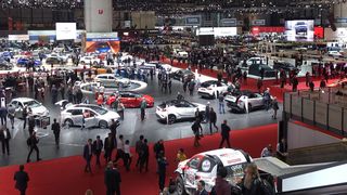 Petronas präsentierte auf dem Automobil-Salon in Genf sein neues Flüssigkeitssegment „Petronas Iona“.  (Sven Prawitz)