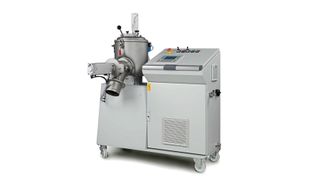 Der Labormischer des Typs M 10 mit bis zu acht Litern nutzbarem Behältervolumen, wurde für den universellen Einsatz im betriebseigenen R&D-Center optimiert. (Bild: MTI)