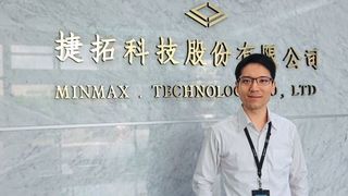 Whittaker Cheng, Marketing & Technical Support Assistant Manager bei Minmax. „Wir möchten den europäischen Markt erschließen und den Bekanntheitsgrad der Marke Minmax erhöhen.“ (Minmax)