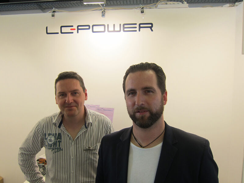 (l.) Olaf Schniering und Michael Lindeburg, Silent Power Electronics                                (Bild: Vogel IT-Medien GmbH)