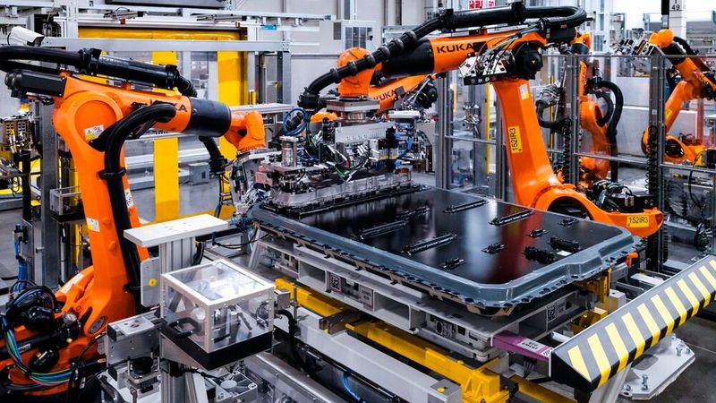 Im chinesischen Shenyang hat BMW mit der Serienfertigung seiner Gen6-Hochvoltbatterien für die Neue Klasse begonnen. (Bild:  BMW)
