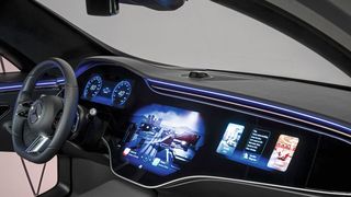 Bei Mercedes soll künftig ein neuer virtueller Assistent mit künstlicher Intelligenz und hochauflösender Grafik für ein personalisiertes Fahrerlebnis sorgen. (Bild: Mercedes-Benz)