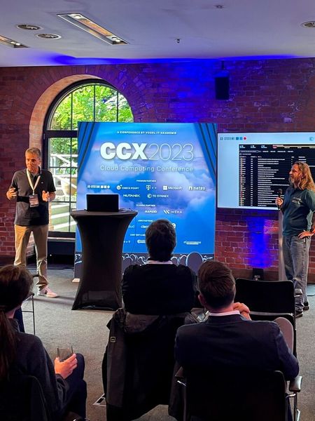 Parallel lockte der Tech-Track mit neuesten 