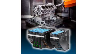 Die All-in-one Lösung rund um den elektronischen Sicherungsautomat REX12-T soll eine kostengünstige Absicherung im 24-V-Gleichspannungsnetz und Verteilung ohne Verbindungszubehör und mit minimalem Verkabelungsaufwand ermöglichen. (E-T-A, ©Andrey Armyagov/Fotolia.com)