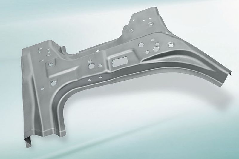 Bauteile, die mittels Warmumformung hergestellt werden, stellen besondere Anforderungen, wie unter anderem Voestalpine zeigt. (Bild: Voestalpine/W. Heinrich)