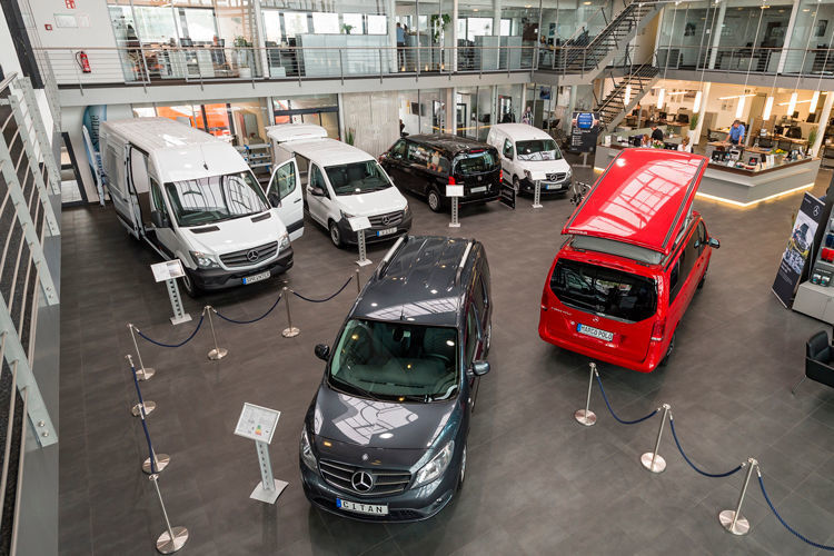 Mercedes-Benz hat sein 100. „Van Pro Center“ in Deutschland zertifiziert. (Daimler)