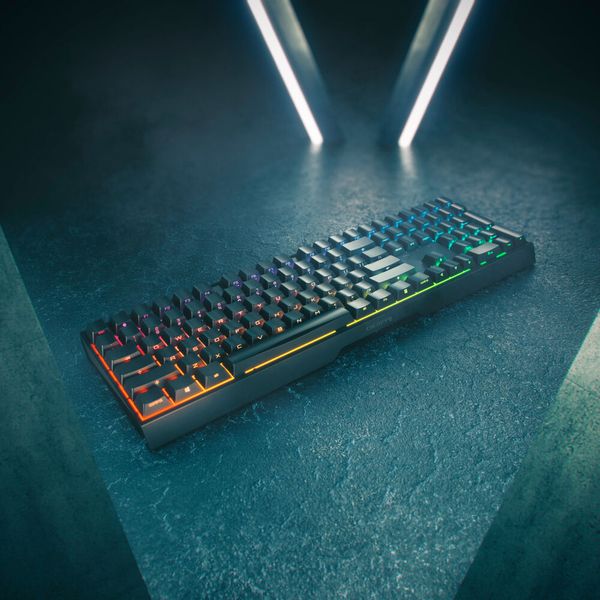 Das  MX 3.0S Wireless ist auch mit schwarzem Alugehäuse und schwarz gefärbten Tastenkappen erhältlich. (Bild: Cherry)