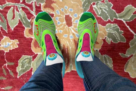 (Die virtuellen Gucci Sneaker. Bild: Gucci)