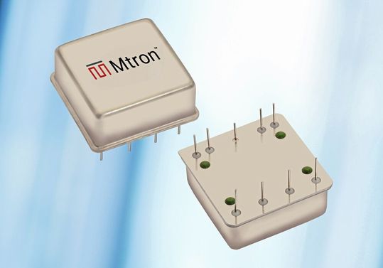 Bild 3:  Beim MTRON XO9095 handelt es sich um einen hochfrequenten OCXO für Radar-, SATCOM- und EW-nahe Anwendungen mit niedrigem Phasenrauschen und geringer g-Sensitivity.(Bild:  WDI)