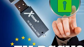Stick Xmore Secure USB: sichere Daten, dank 256-Bit-AES-Verschlüsselung (Bild: ©Lena Wurm - stock.adobe.com)