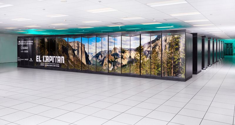 Der El Capitan ist der aktuell schnellste Supercomputer weltweit. (Bild: 2024 Lawrence Livermore National Laboratory)
