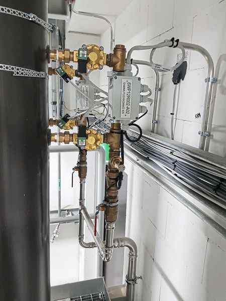 Löschautomatik an Kunststoffabsaugleitung  (Bild: IEP Technologies)