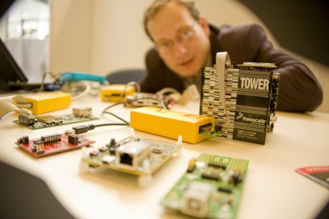Viele Aussteller hatten Technik zum Anfassen dabei.... (Archiv: Vogel Business Media)