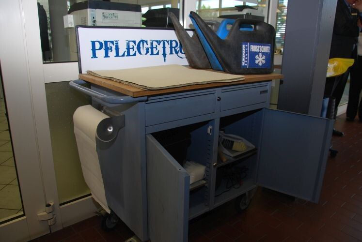 ...bei Kunzmann gibt es die notwendigen Utensilien. (Wenz)