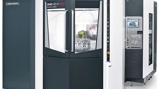 Die DMC-H-linear-Maschinen sind die ausgesprochenen Sprintstars mit hoher Dynamik sowohl als Universalmaschine als auch in hochproduktiver Vier-Achs-Ausführung für die Automobilindustrie. (Bild: DMG Mori)