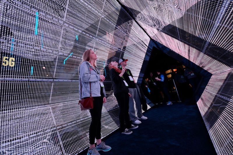 Sehenswertes auf dem Stand von Intel auf der CESW in Las Vegas. (Intel Corporation)