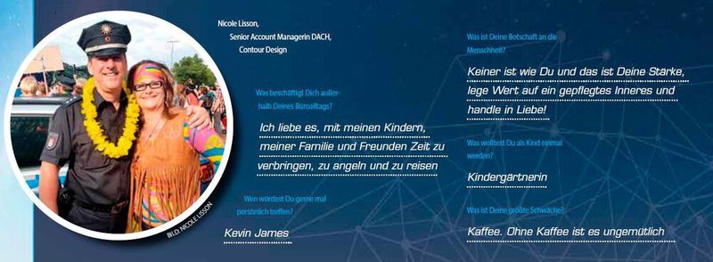 Nicole Lisson, Senior Account Managerin DACH, Contour Design (IT-Business)