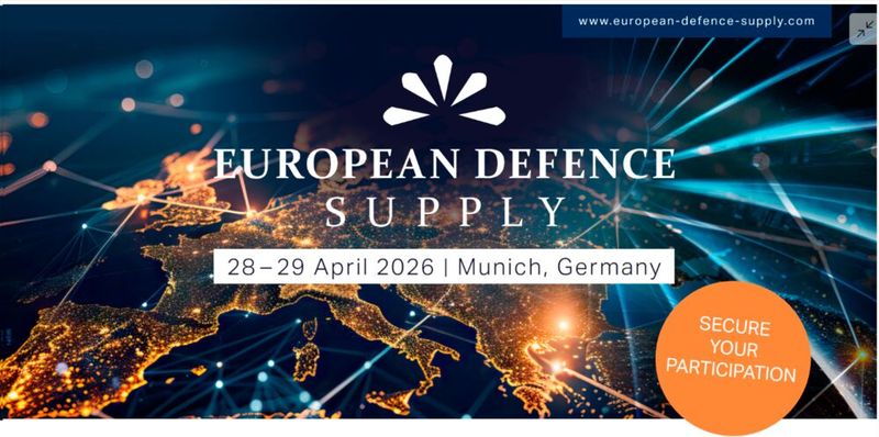 Der Kongress «European Defence Supply» – Chancen für Kooperationen wird am 28. und 29. April 2026 in München zum ersten Mal stattfinden. (Bild: VCG)