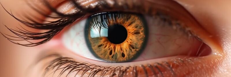 Forschende finden in einer aktuellen Studie einen deutlichen Zusammenhang zwischen der Pupillenreaktion und dem Verlust, Freude zu empfinden. (mit KI generiertes Symbolbild)