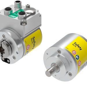 Mit einem Durchmesser von 58 mm zählen die von Allseas verwendeten SIL3 / PLe-zertifizierten Sicherheitsencoder von TR-Electronic zu den kompaktesten optischen Profisafe-Encodern auf dem Markt.(Bild:  TR-Electronic GmbH)