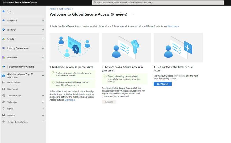 Mit Global Secure Access kann SASE auch über Azure genutzt werden. (Bild: Joos)