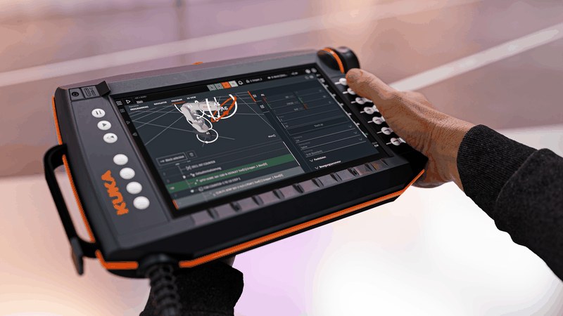 Mit dem neuen Betriebssystem iiQK.OS2 erfüllt KUKA die Sicherheitsanforderungen.(Bild:  KUKA)
