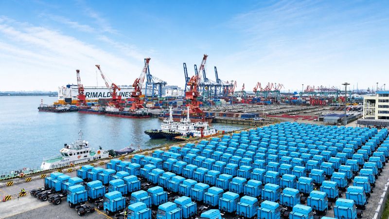 Chinas Regierung möchte, dass seine Autohersteller im Ausland bestimmte Verhaltensregeln einhalten.(Bild:  Sany Truck)