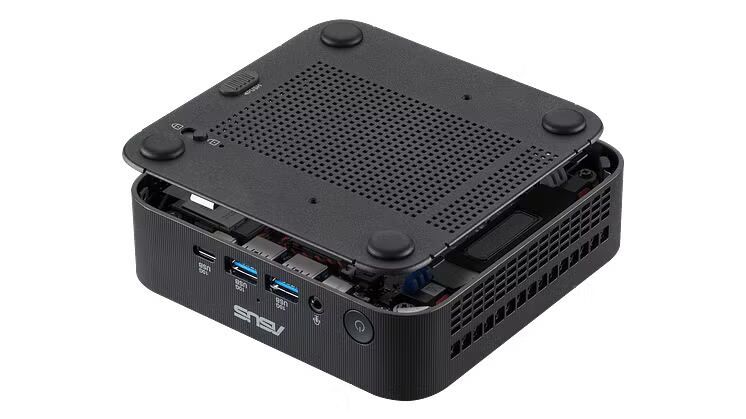 Das werkzeuglose Gehäusedesign soll den direkten Zugang zu den internen Komponenten ermöglichen, wodurch die Erweiterung des Arbeits- und Massenspeichers erleichtert wird. (Bild: Asus)