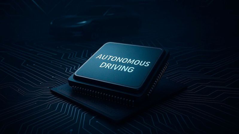 Der chinesische Software-Hersteller Momenta will auch im Hardware-Bereich mitspielen. Das Unternehmen testet momentan seinen ersten Chip für Assistenzsysteme.(Bild:  KI-generiert)