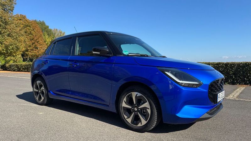 Der Suzuki Swift fuhr in der ersten Oktoberhälfte zum Test vor.(Bild:  Achter – VCG)