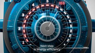 Mit seinen Synchronreluktanzmotoren erreicht ABB nun den erwarteten Wirkungsgrad IE6, der nochmals 20 Prozent weniger Verluste als IE5 haben soll. (Bild: ABB)