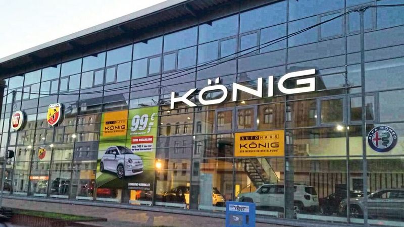 Die Auto-König-Gruppe ist in den letzten Jahren stark gewachsen. Jetzt ist das Unternehmen in eine finanzielle Schieflage geraten.(Bild:  Autohaus König)