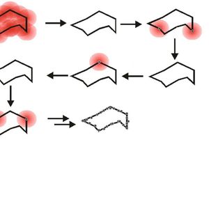 Abb. 2: Schematische Darstellung des Prinzips der Blinkmikroskopie. 