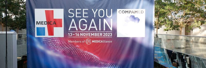 2023 trifft sich die Medtech-Branche vom 13. bis 16. November in Düsseldorf. 2023 trifft sich die Medtech-Branche vom 13. bis 16. November in Düsseldorf.