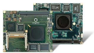 Rekordverdächtig: congatec bietet Langzeit-Support bis 2019 für AMD Geode LX 800 Prozessor basierende ETX- (links) und XTX-Computermodule (Bild: congatec)