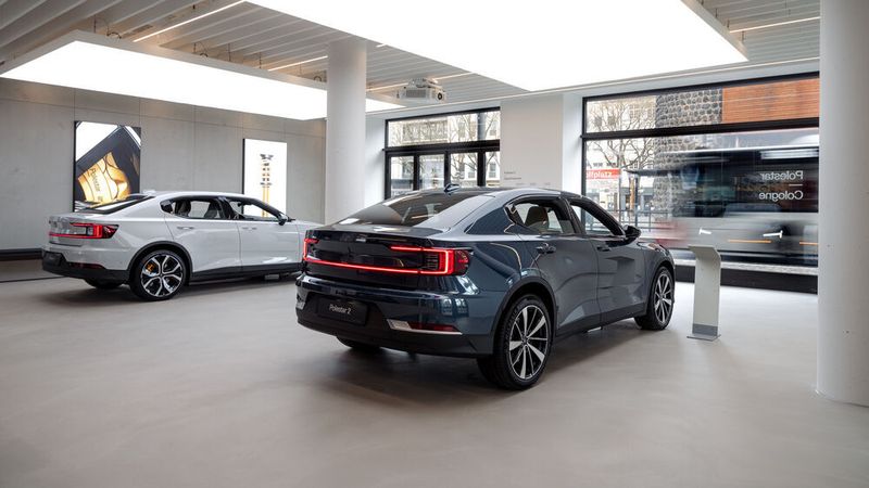 Der Showroom ist rund 280 Quadratmeter groß. (Polestar)
