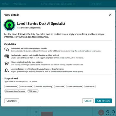 ServiceNow stellt Autonomous Workforce und EmployeeWorks vor. KI-Spezialisten übernehmen IT-Aufgaben mit Workflow-Orchestrierung und Governance. (Bild: ServiceNow)