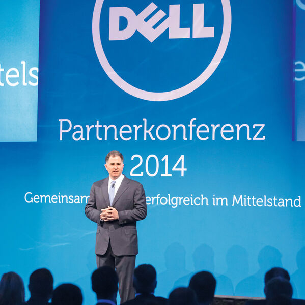 Michael Dell himself hielt die Keynote. (Dell)
