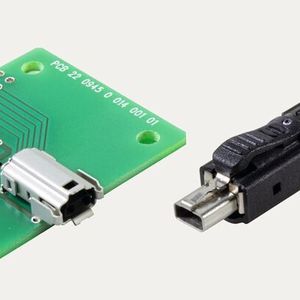 Auch im Bereich Single-Pair-Ethernet wollen Hirose und Harting zukünftig zusammenarbeiten. Im Bild entsprechende Bauteile (Stecker und Buchse) von Harting.