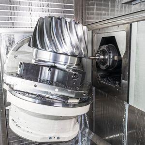 Bei Voith setzt man auf Bearbeitungszentren von Grob.(Bild:  Horn / Sauermann)